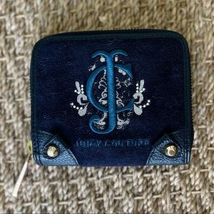 VINTAGE JUICY COUTURE velour/leather wallet
